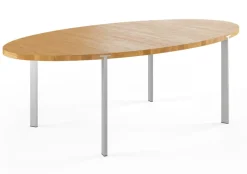 Extension Oval Table / GM 2142 & 2152 by Nissen & Gehl
