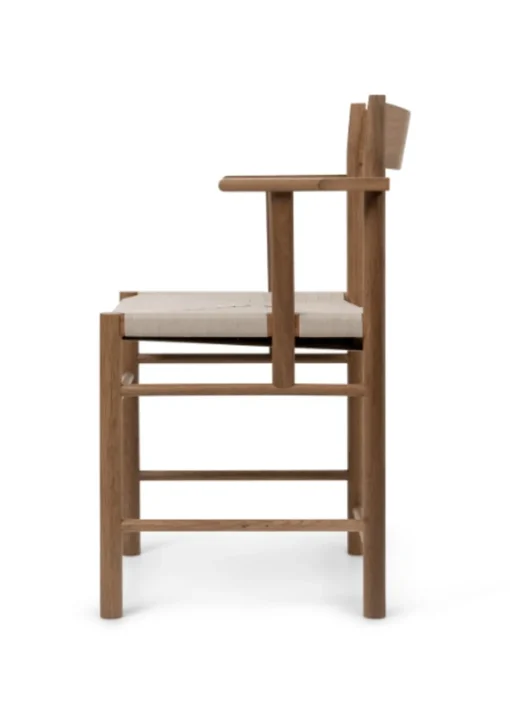 F Dining chair with armrest