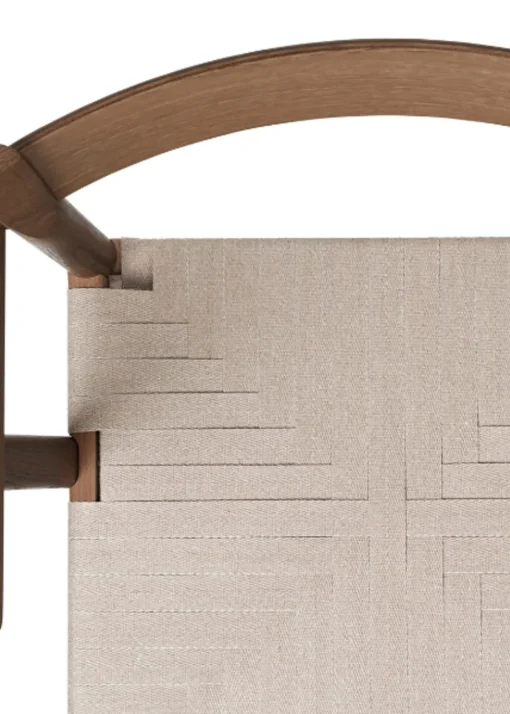 F Dining chair with armrest