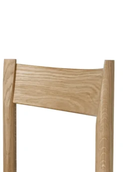 F Dining chair without armrests