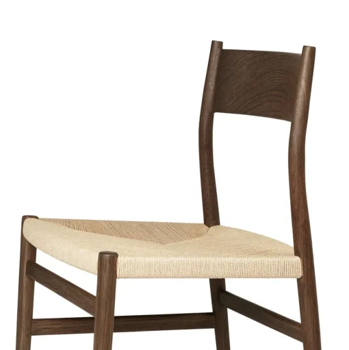 F Dining chair without armrests