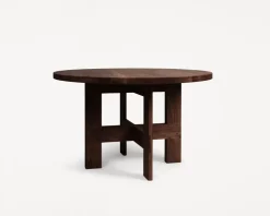 Farmhouse Trestle Table / Round