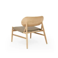 Ferdinand Lounge Chair - Oak Clear Wax Oiled