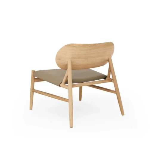 Ferdinand Lounge Chair - Oak Clear Wax Oiled