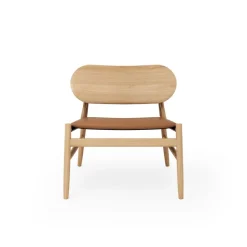 Ferdinand Lounge Chair - Oak Clear Wax Oiled