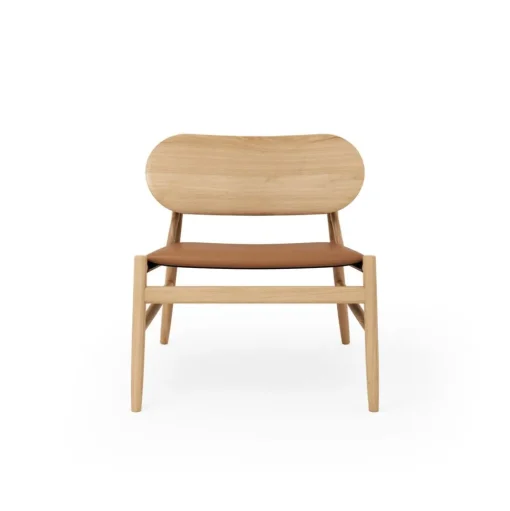 Ferdinand Lounge Chair - Oak Clear Wax Oiled