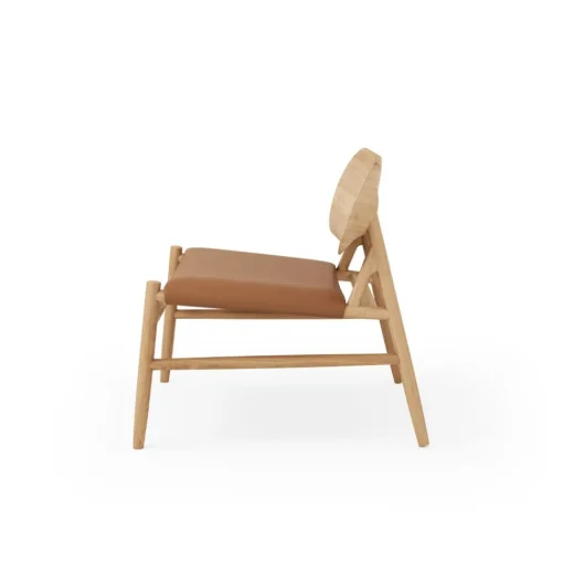 Ferdinand Lounge Chair - Oak Clear Wax Oiled