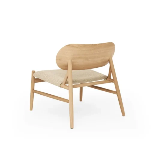 Ferdinand Lounge Chair - Oak Clear Wax Oiled