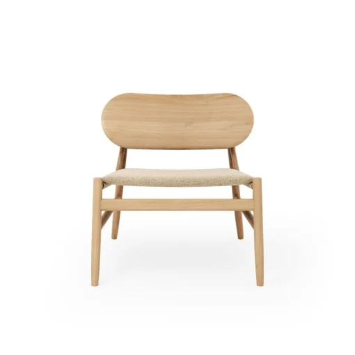 Ferdinand Lounge Chair - Oak Clear Wax Oiled
