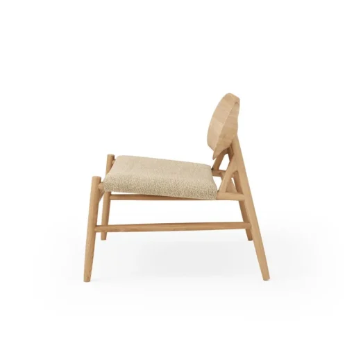 Ferdinand Lounge Chair - Oak Clear Wax Oiled
