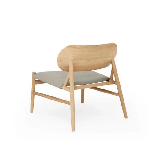 Ferdinand Lounge Chair - Oak Clear Wax Oiled