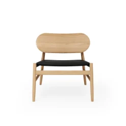 Ferdinand Lounge Chair - Oak Clear Wax Oiled