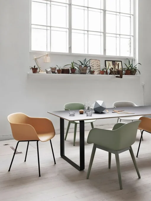 Fiber Chair - Wood Base