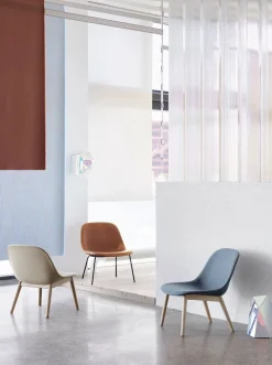 Fiber Lounge Chair - Tube Base