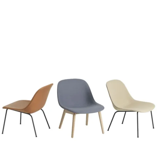 Fiber Lounge Chair - Wood Base