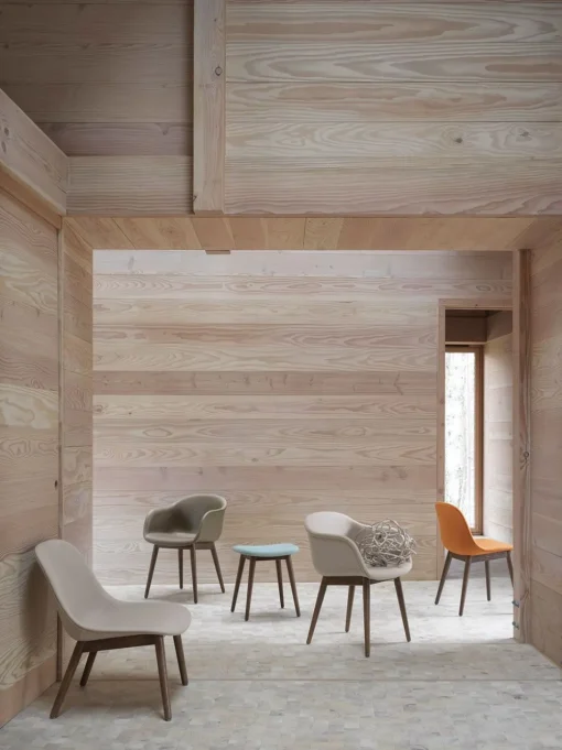 Fiber Side Chair - Sled Base