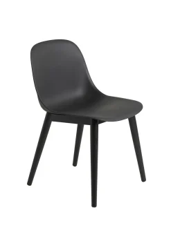 Fiber Side Chair - Wood Base