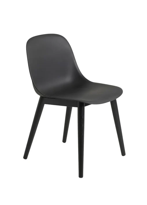Fiber Side Chair - Wood Base
