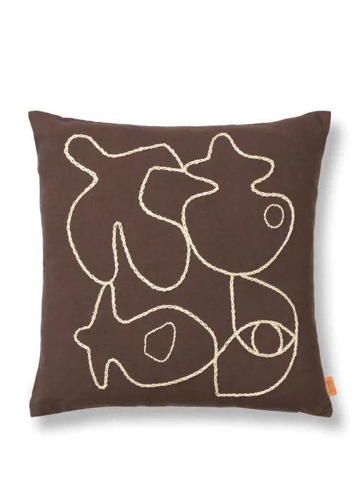 Figure Cushion Cover