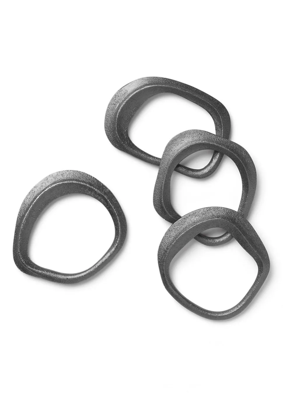 Flow Napkin Rings - Set of 4