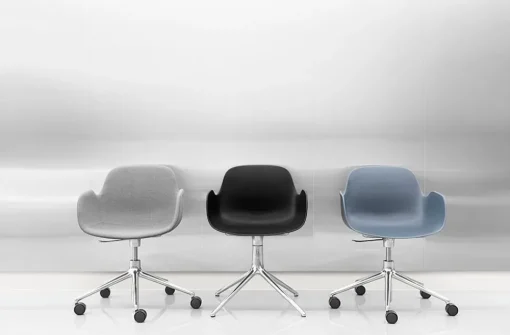 Form Armchair - Swivel 5W Gaslift Full Upholstery