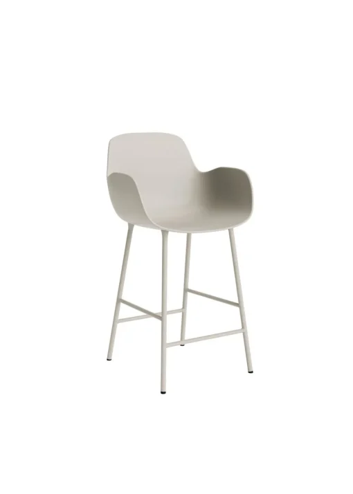 Form Bar Armchair 65 cm Steel