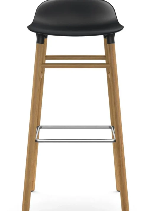 Form Barstool - 75 cm - Wood