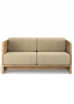Frame 2 Person Sofa - Oak Clear Wax Oiled