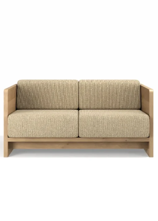 Frame 2 Person Sofa - Oak Clear Wax Oiled