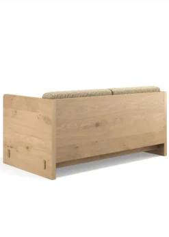 Frame 2 Person Sofa - Oak Clear Wax Oiled