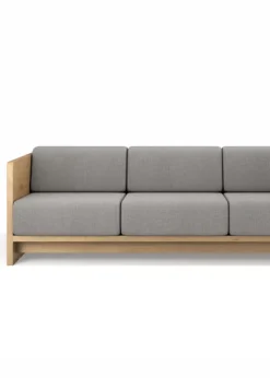 Frame 3 Person Sofa - Oak Clear Wax Oiled
