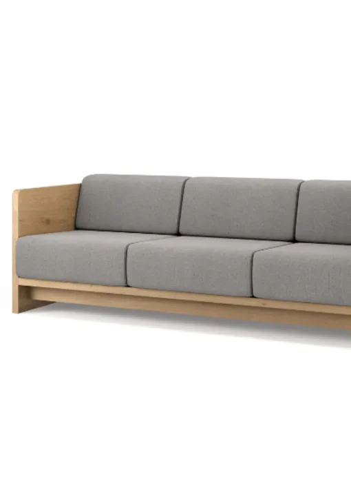 Frame 3 Person Sofa - Oak Clear Wax Oiled