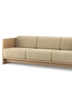 Frame 3 Person Sofa - Oak Clear Wax Oiled