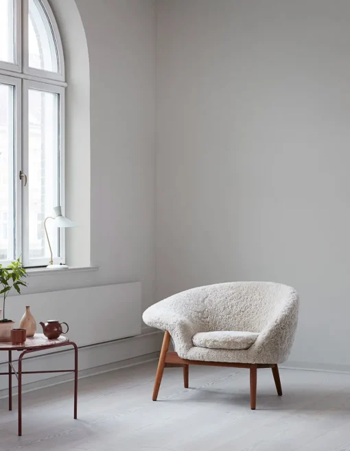Fried Egg Chair / Oiled Teak