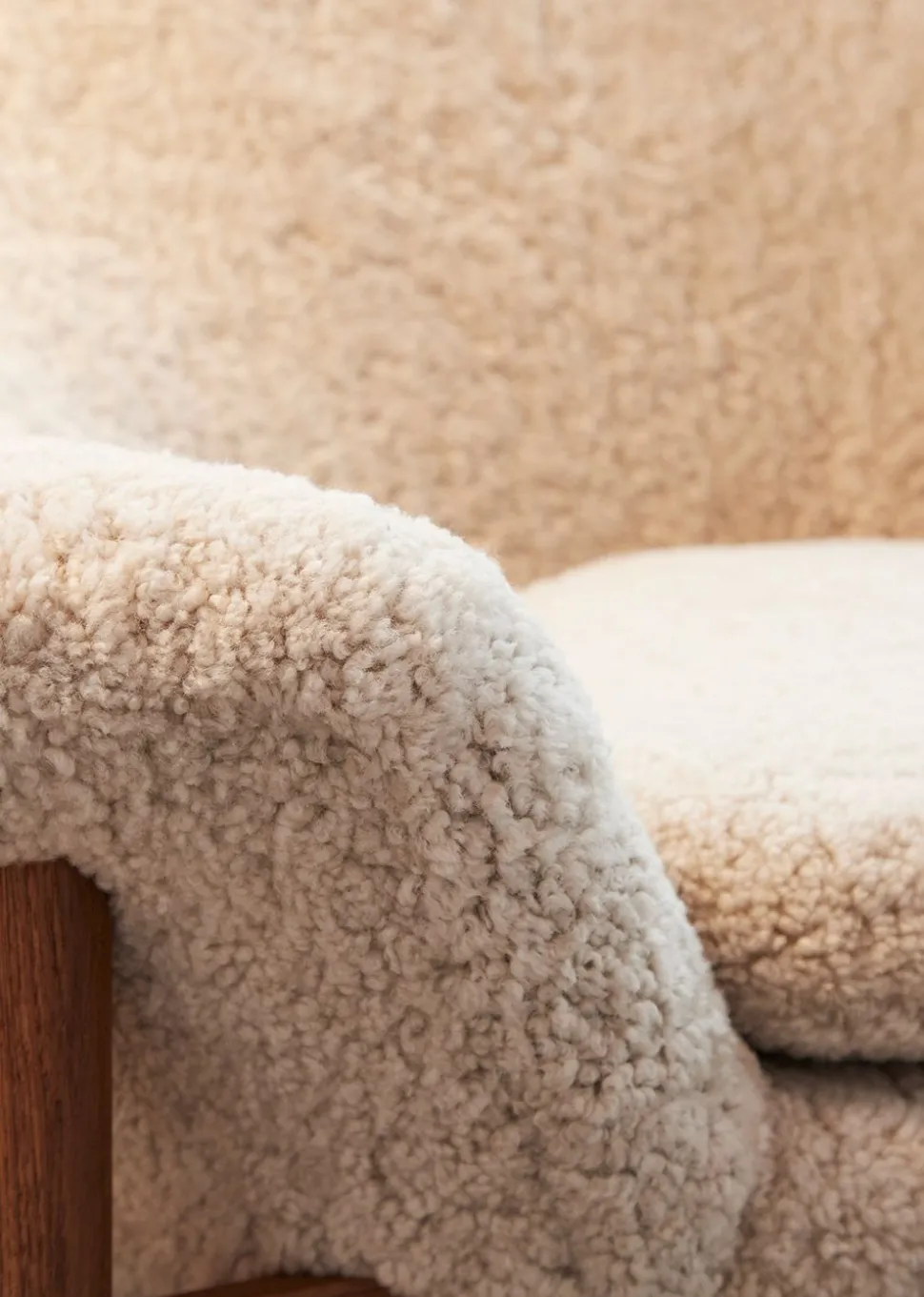 Fried Egg Sofa / Oiled Teak