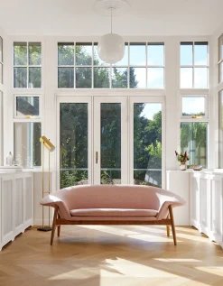 Fried Egg Sofa / Oiled Teak