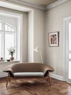 Fried Egg Sofa / Oiled Teak