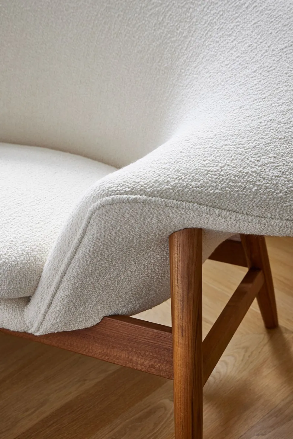 Fried Egg Sofa / Oiled Teak