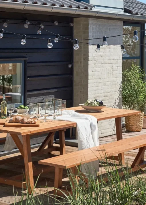 George Teak Spisebord