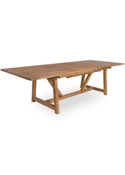 George teak Udtræksbord