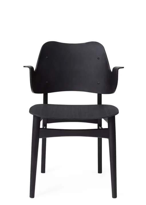 Gesture Chair / Black Lacquered Oak