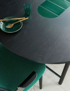 Gesture Chair / Black Lacquered Oak