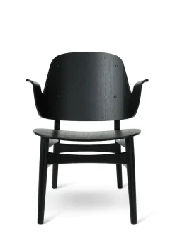 Gesture Lounge Chair / Black Lacquered Oak