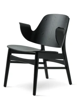 Gesture Lounge Chair / Black Lacquered Oak