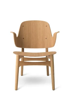 Gesture Lounge Chair / White Oiled Oak