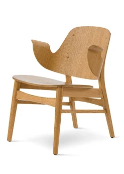 Gesture Lounge Chair / White Oiled Oak