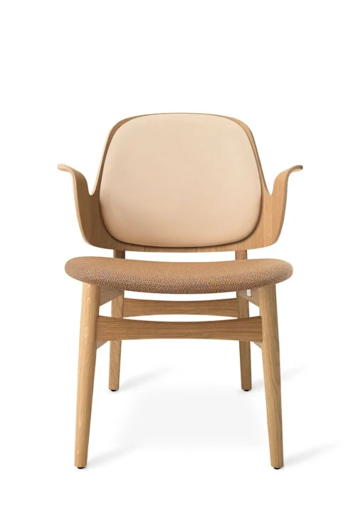 Gesture Lounge Chair / White Oiled Oak