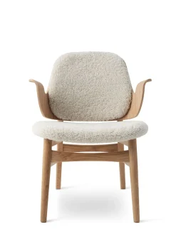 Gesture Lounge Chair / White Oiled Oak