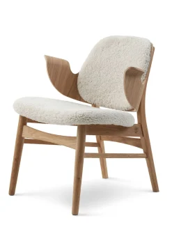 Gesture Lounge Chair / White Oiled Oak