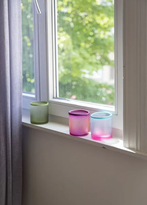 Glass Tea Light Holder